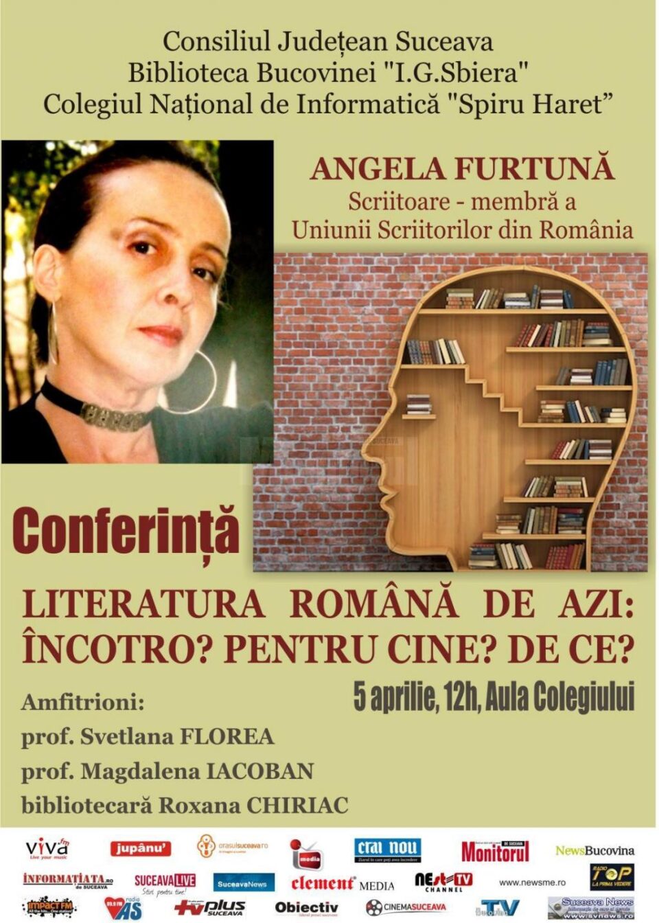 Conferința „Literatura română de azi: încotro? Pentru cine? De ce?”