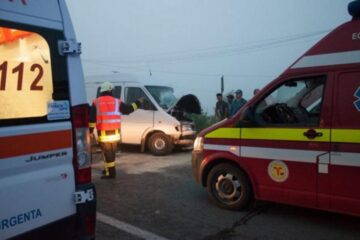 Șoferul autoutilitarei era băut, iar mașina era neînmatriculată