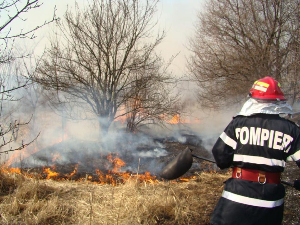 Două incendii de vegetație provocate de două bătrâne au afectat livezi și fânețe în zona de munte Două incendii de vegetație provocate de două bătrâne au afectat livezi și fânețe în zona de munte