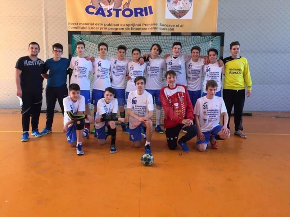 Echipa de handbal juniori III CSU Suceava s-a calificat la turneul semifinal II
