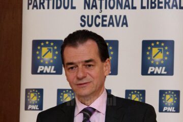 Ludovic Orban a anunțat la Suceava că l-ar onora susținerea liberalilor din județ