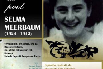 „Portret de poet: Selma Meerbaum”, la Muzeul de Istorie Suceava
