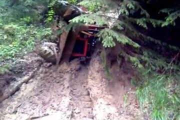 Un bărbat a murit sub roțile TAF-ului cu care lucra în pădure