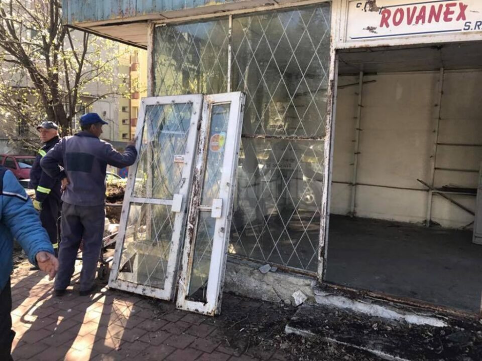 Desființarea stației de așteptare de la Spitalul Vechi