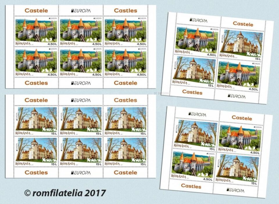Emisiunea filatelică „Europa - Castele”