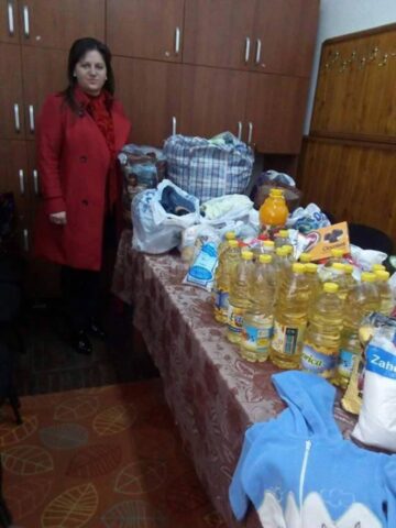 Ajutor din partea elevilor din Negrileasa pentru un copil cu tulburări de vedere