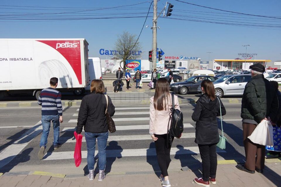 Primul semafor cu temporizare pentru pietoni a fost montat pe Calea Unirii