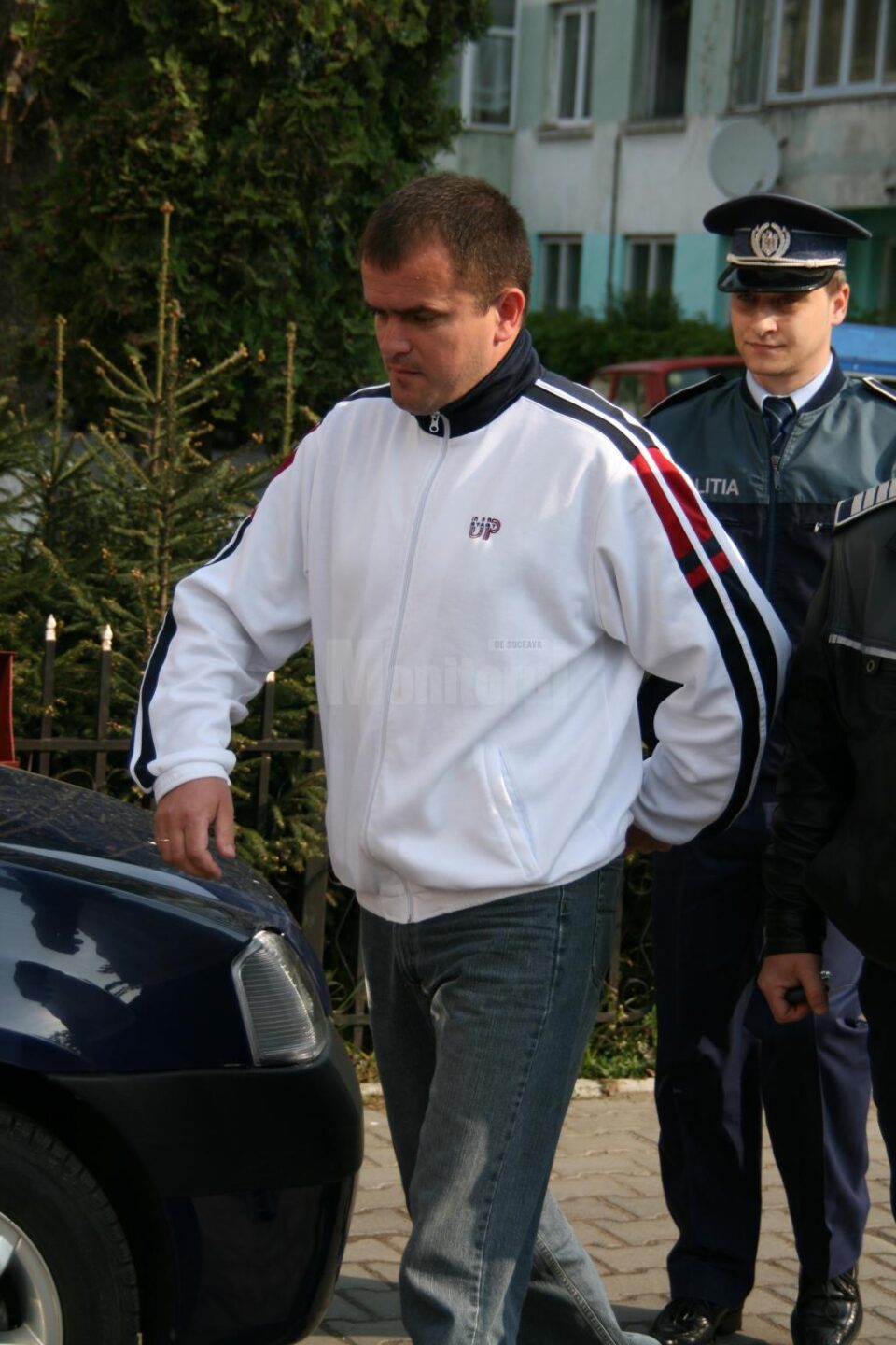 Radu Sfichi a fost încarcerat, ieri după-amiază, în arestul poliției