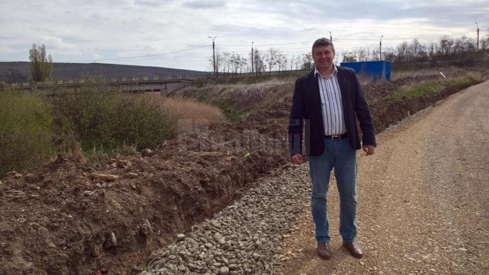 Primarul PSD de Fălticeni, Cătălin Coman, care s-a aflat miercuri la fața locului