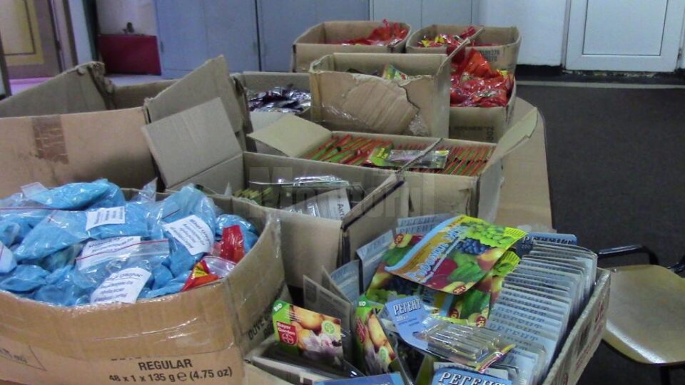 Produse fitosanitare confiscate de polițiști