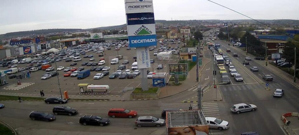 Traficul rutier pe Calea Unirii