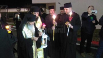 Lumina Sfântă a ajuns în Suceava