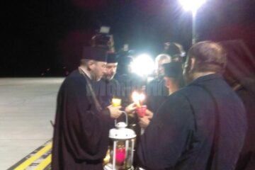 Lumina Sfântă a ajuns în Suceava