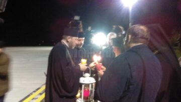 Lumina Sfântă a ajuns în Suceava