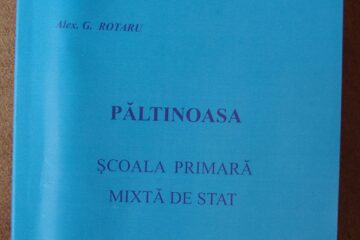 „Păltinoasa, Școala primară mixtă de stat”, pagini de monografie