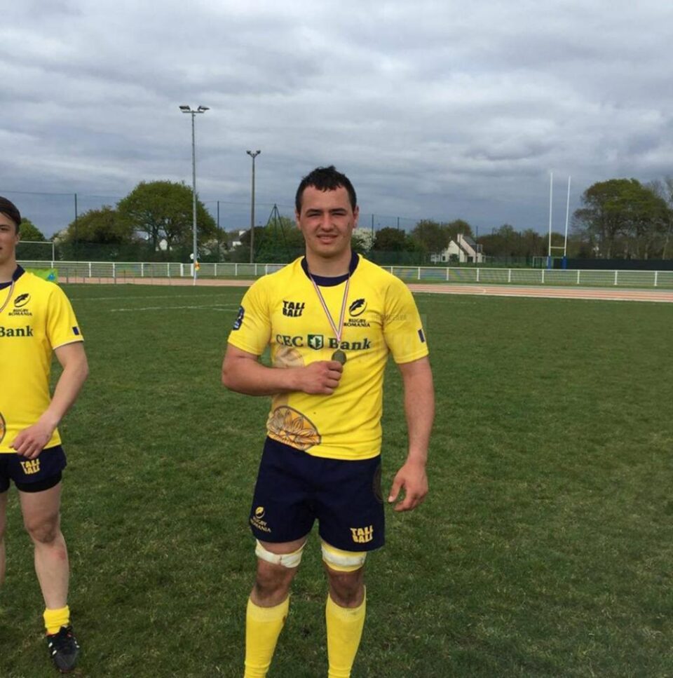 Humoreanul Marius Ferariu a câștigat medalia europeană de bronz cu naționala sub 18 ani a României