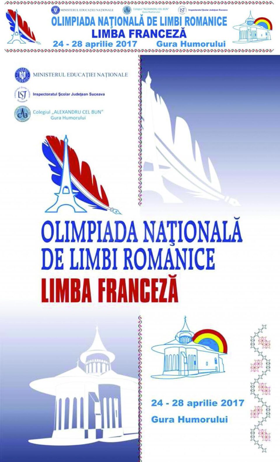 Afis Olimpiada de Franceza
