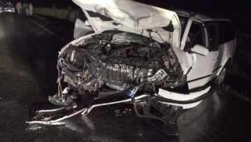 Cea de-a doua mașină implicată în accidentul de duminică seară
