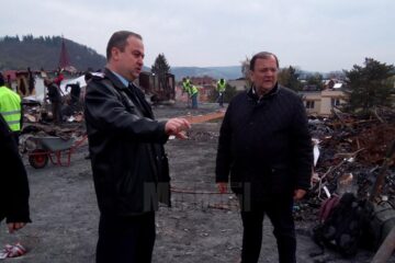 Gheorghe Flutur a anunțat că va propune acordarea de sprijin financiar familiilor afectate de incendiul din Gura Humorului