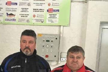 Victor Gălușcă și Radu Cașuba antrenează la Darabani