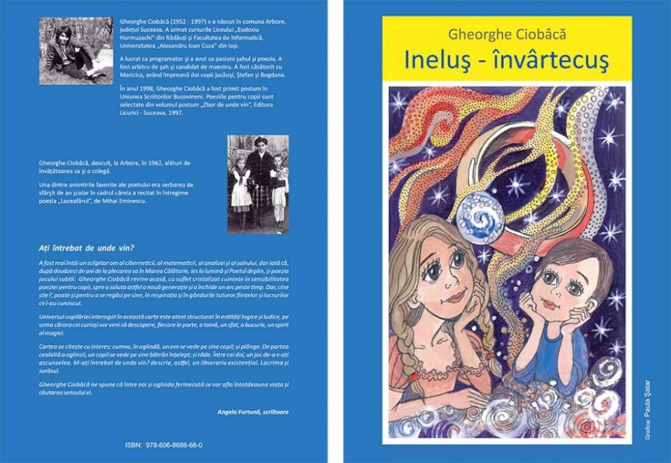 Cartea ”Ineluș-învârtecuș”, de Gheorghe Ciobâcă, va fi prezentată cititorilor astăzi, la Biblioteca Județeană Cartea ”Ineluș-învârtecuș”, de Gheorghe Ciobâcă, va fi prezentată cititorilor astăzi, la Biblioteca Județeană