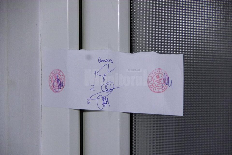 Biroul de la serviciu al medicului Adriana Lorena Bîrleanu, sigilat pentru percheziții