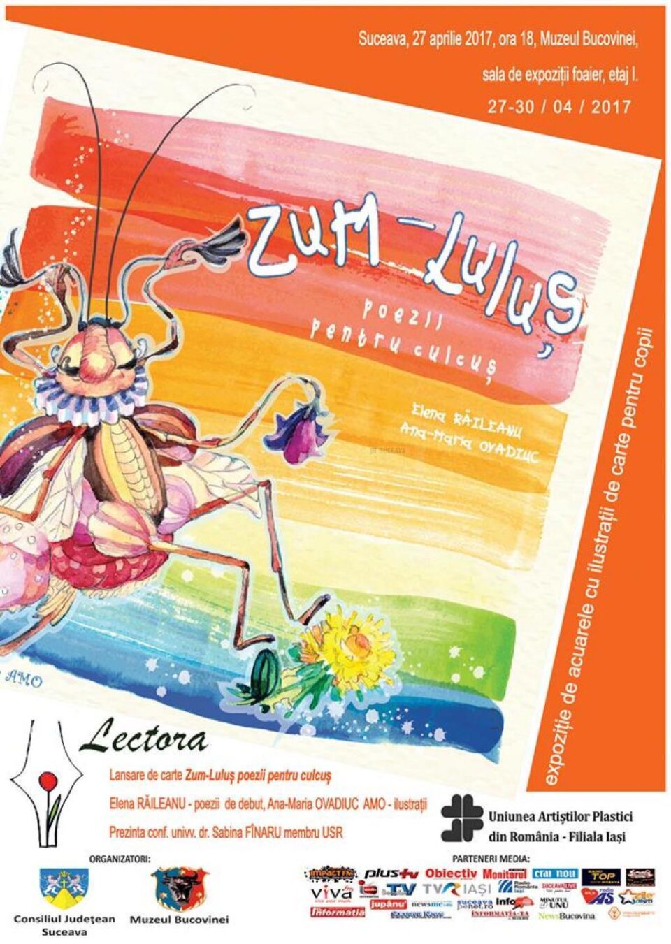 Lansare de carte și expoziție cu ilustrație de carte pentru copii, la Muzeul de Istorie Lansare de carte și expoziție cu ilustrație de carte pentru copii, la Muzeul de Istorie