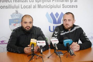 Antrenorii universitarilor, Iulian Andrei și Adi Chiruț, speră ca echipa să câștige 6 puncte în cele două meciuri din această săptămână