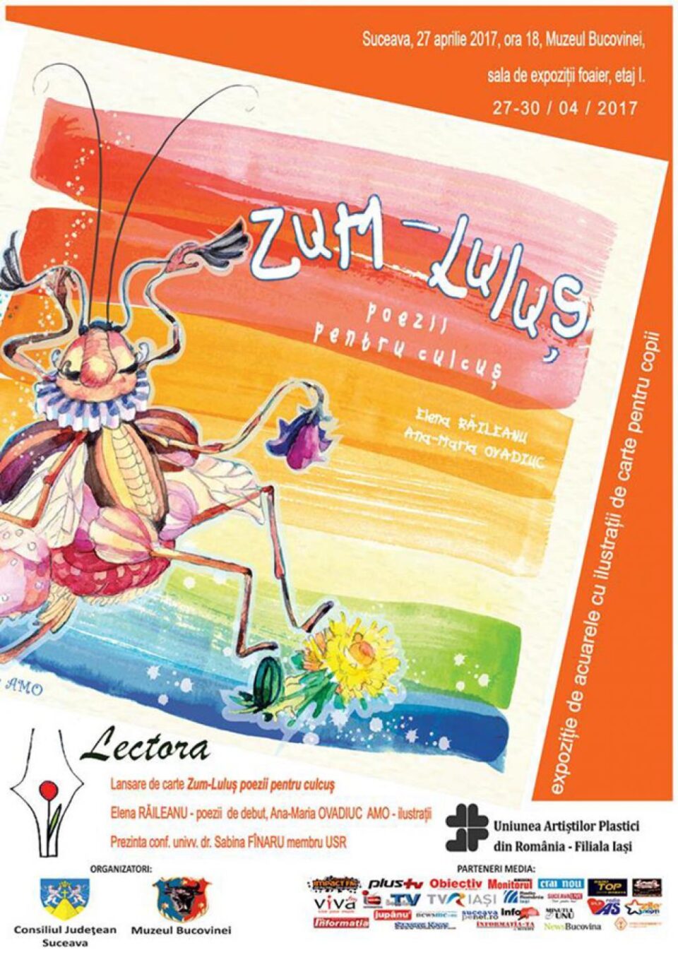 Lansare de carte și expoziție cu ilustrație de carte pentru copii, joi, la Muzeul de Istorie