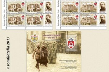 Emisiunea filatelică „Iași, oraș al Marii Uniri”