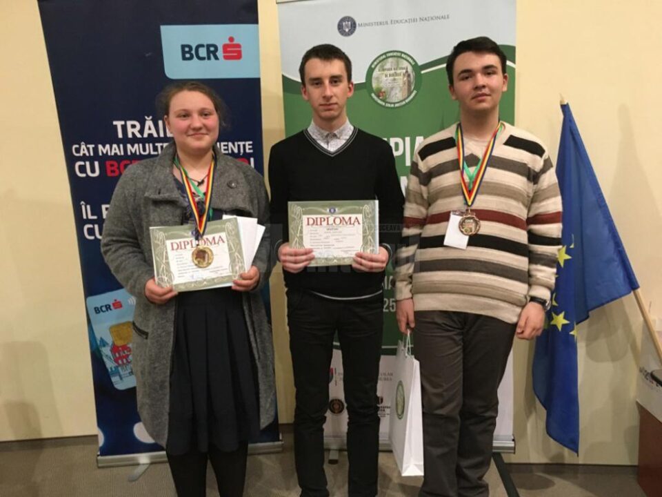 Elevii premiați la Olimpiada de Biologie
