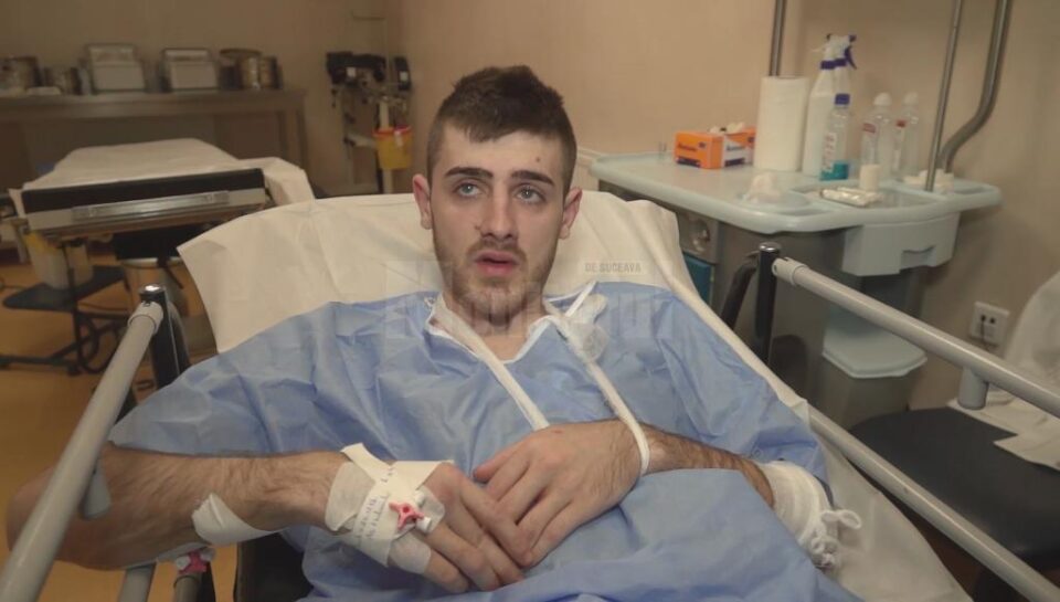 Tânărul care a ajuns la spital cu plăgi prin înjunghiere
