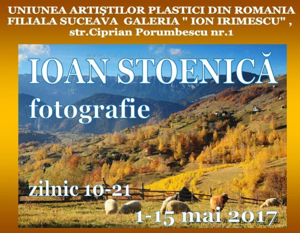 Adrian & Ioan Stoenică - Expoziție de artă plastică și fotografie