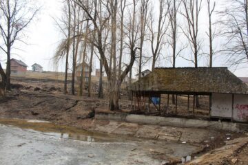 Zona de agrement de la baza dealului Tătărași, înainte de demararea lucrărilor de amenajare