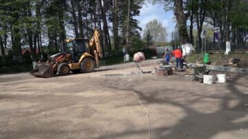 Parcarea din fața Mănăstirii Dragomirna urma să fie asfaltată