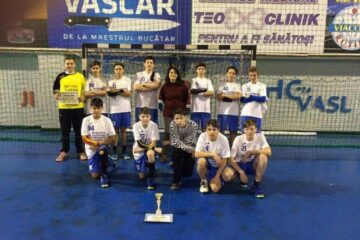 Echipa de handbal masculin a Școlii Gimnaziale "Ion Creangă" din Suceava