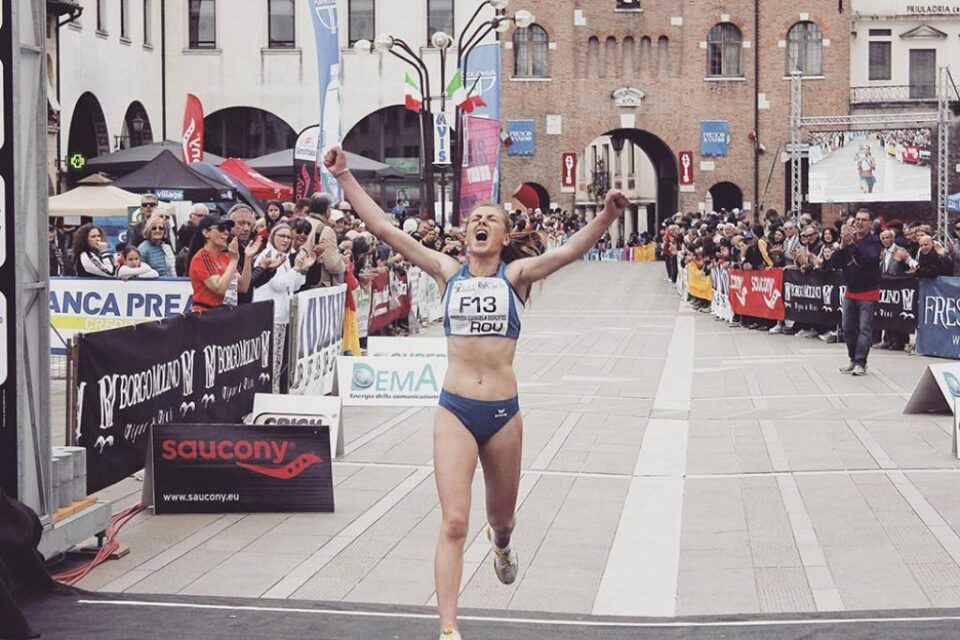 Andreea Doroftei a câștigat două medalii la un concurs internațional pe șosea în Italia