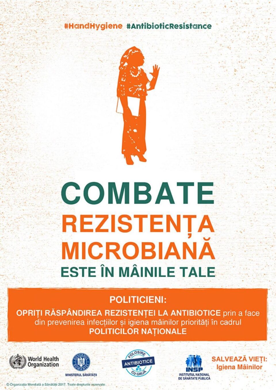 Direcția de Sănătate Publică demarează o campanie de igienă a mâinilor în rândul personalului medical