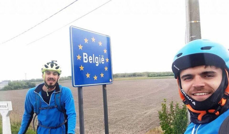 La granița cu Belgia