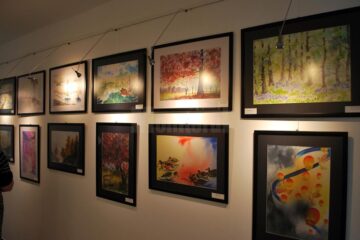 165 de picturi în acuarelă, expuse la Așezământul de Copii „Sfântul Ierarh Leontie” din Rădăuți
