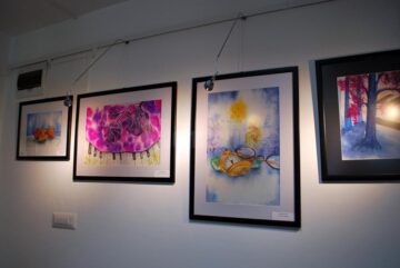 165 de picturi în acuarelă expuse la Așezământul de Copii „Sfântul Ierarh Leontie” din Rădăuți