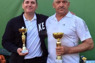 Alex Năstasă și Viorel Negru au disputat una dintre finalele turneului ieșean