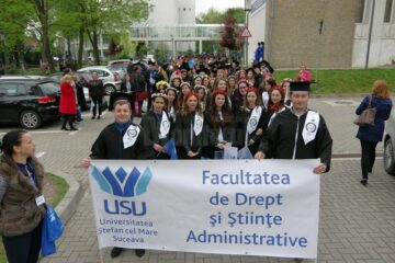 Marșul absolvenților USV