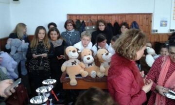 Copiii crescuți de asistenți maternali din Bogdănești au sărbătorit marți Ziua Europei