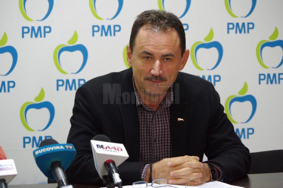 Președintele Organizației Municipale Suceava a PMP, Marian Andronache
