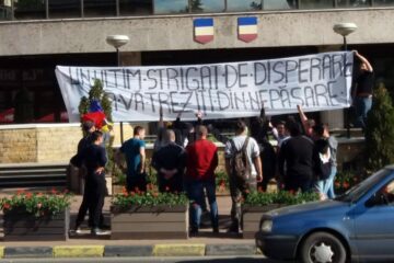 Fanii suceveni au militat în fața Primăriei pentru salvarea Forestei