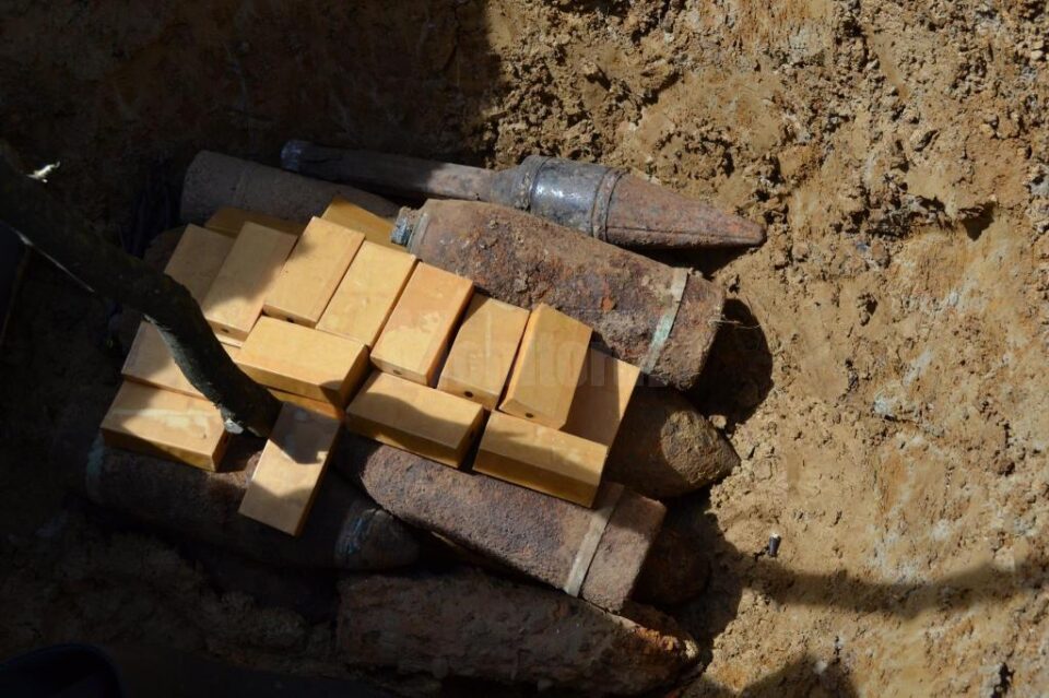 Distrugere de muniție din cele două războaie mondiale