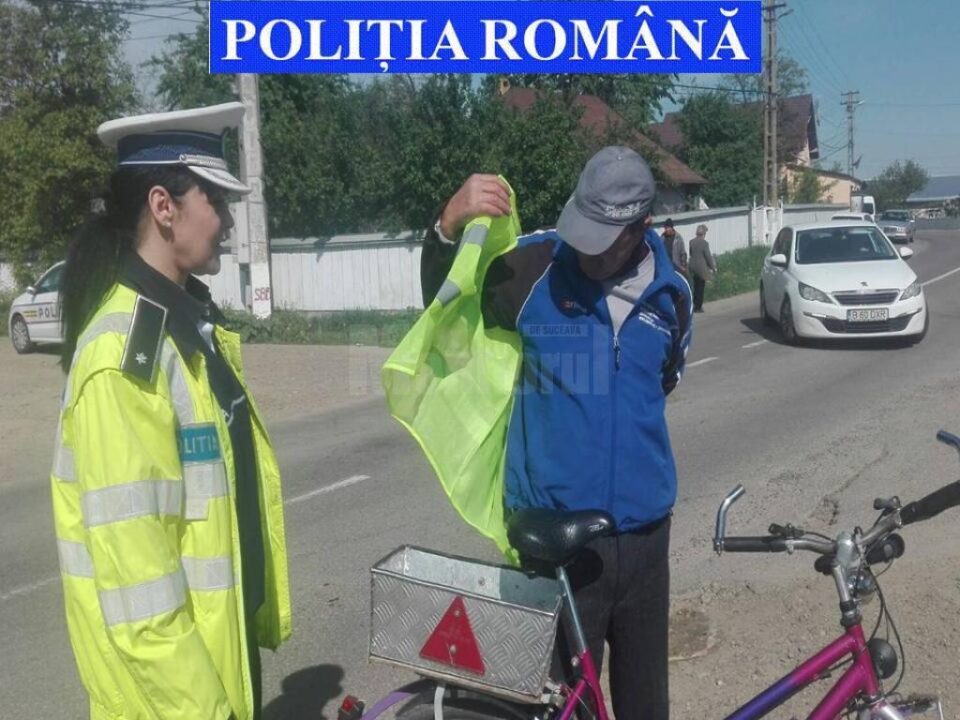 Acțiune de prevenire și combatere a accidentelor în care sunt implicați bicicliști