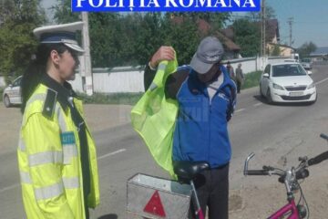 Acțiune de prevenire și combatere a accidentelor în care sunt implicați bicicliști