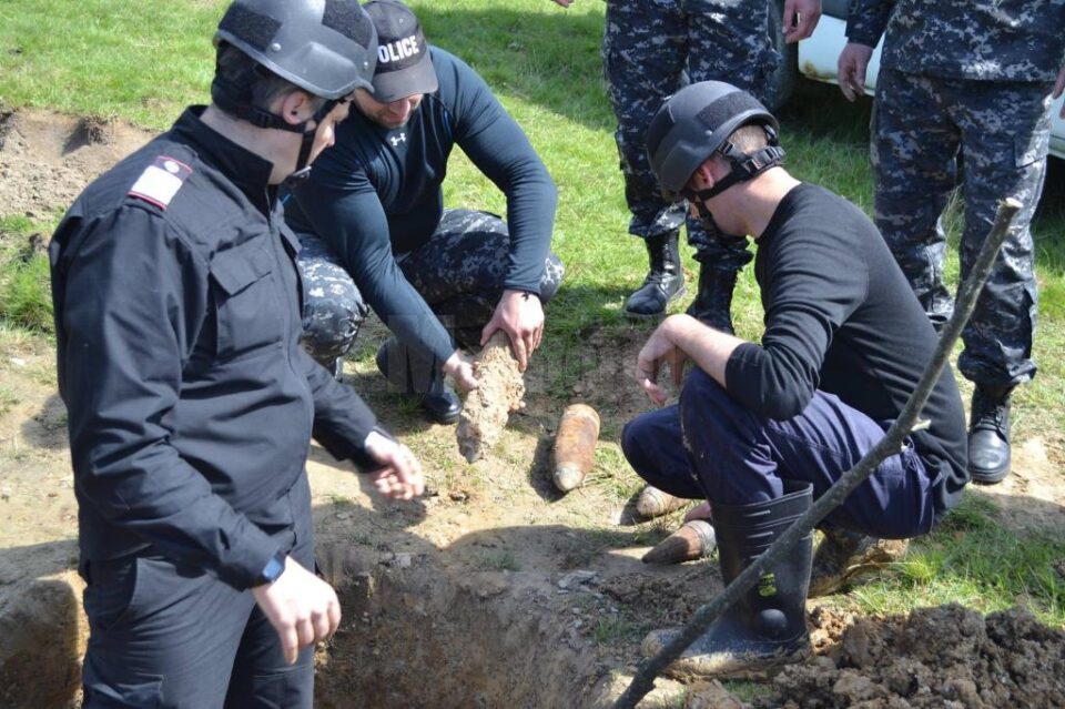 Distrugere de muniție din cele două războaie mondiale